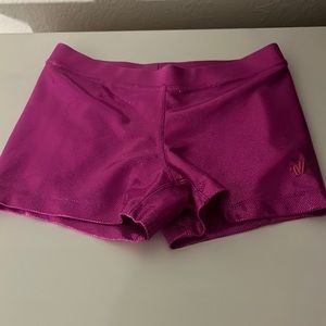 Pink Spandex Shorts